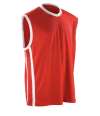SR278M S278M Spiro Basketball Top Red / White colour image